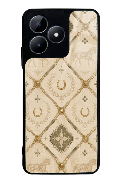S Mode Realme C53 Maison Équestre Design Glossy Phone Case