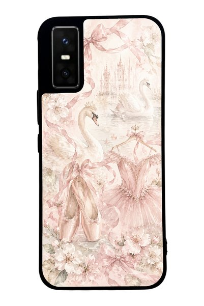 S Mode Infinix Gt 30 Pro Pink Swan Ballet Design Glossy Phone Case