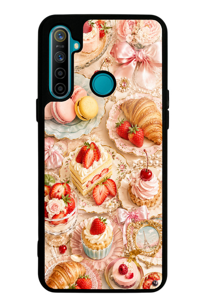 S Mode Realme 5I Paris Sweet Berry Design Glossy Phone Case