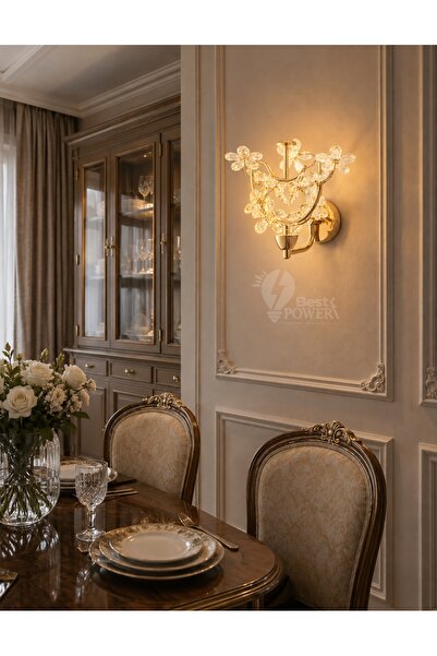best power 3-Level Lighting Gold Led Wall Applique