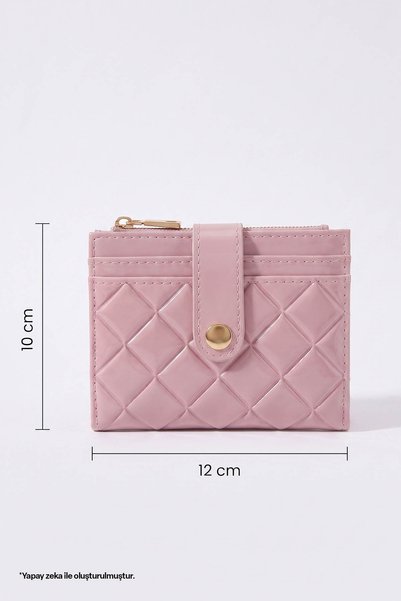 InStyle Quilted Detail Powder Wallet
