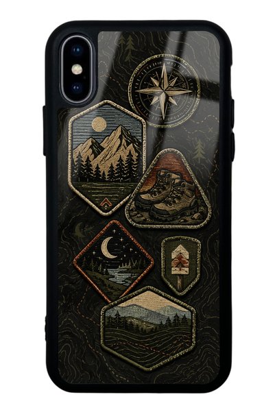 S Mode iPhone X Wildbound Design Glossy Phone Case