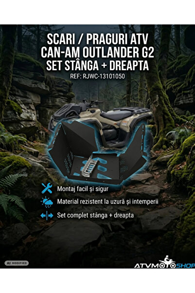 RJWC SCARI / PRAGURI ATV CAN-AM OUTLANDER G2 (SET STANGA + DREAPTA)