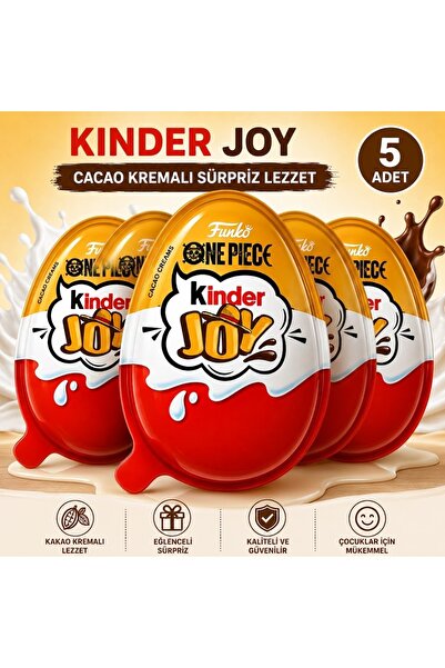 Ferrero Kinder Joy One Piece Netflix 20g 5 Adet (sürpriz yumurta)
