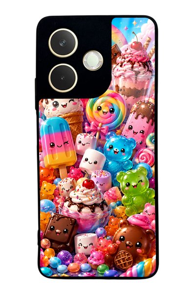 S Mode Oppo A5 Pro Kawaii Candy Party Design Glossy Phone Case