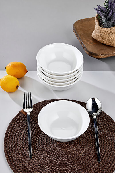 Cooker Set of 6 14 cm Perla Porcelain Bowls Ckr4220