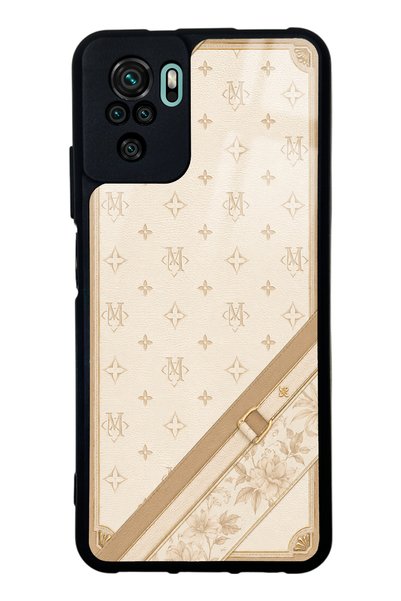 S Mode حافظة هاتف Xiaomi Redmi Note 10 Maison Ivory Design لامعة