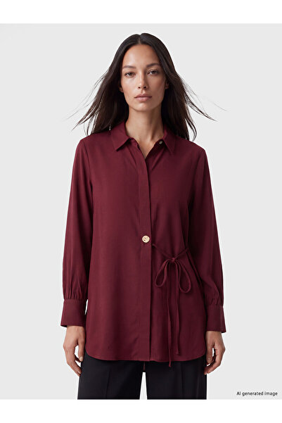 LC Waikiki Lcw Everyday Women's Tie-Waist Shirt Tunic