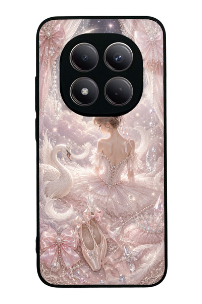 S Mode غطاء هاتف لامع بتصميم ستارلايت باليرينا لهاتف شاومي ريدمي نوت 15 برو 5G