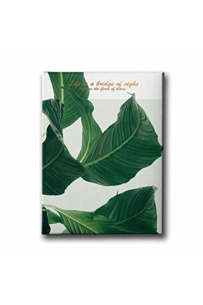 enmalife Botanical Decorative Canvas Wall Painting