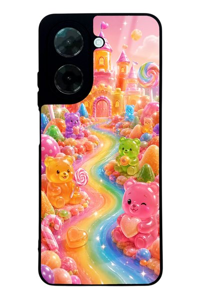 S Mode حافظة هاتف Xiaomi Redmi A5 بتصميم جيلي بير كاسل لامعة