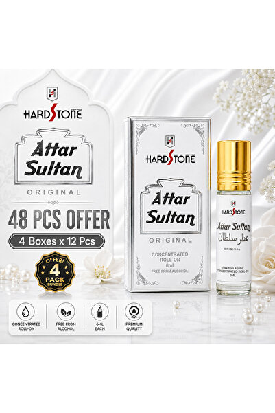 HARD STONE عطر سلطان أتار رول أون 6 مل