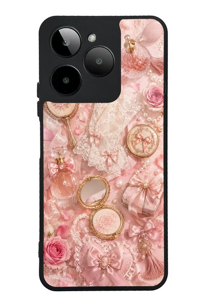 S Mode حافظة هاتف لامعة بتصميم Gm Era 30 Vintage Rose Vanity