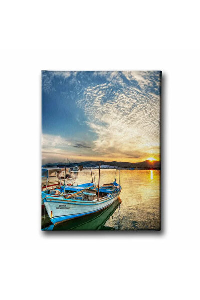 enmalife Slika na platnu sa pejzažom zalaska sunca