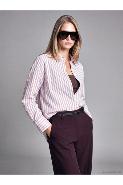 LC Waikiki Timeless Clothing & Timeless Choices Striped Women's Shirt