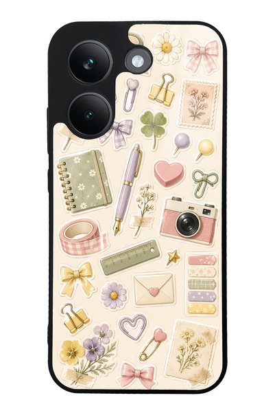 S Mode Xiaomi Poco X8 Pro Floral Study Notes Design Glossy Phone Case