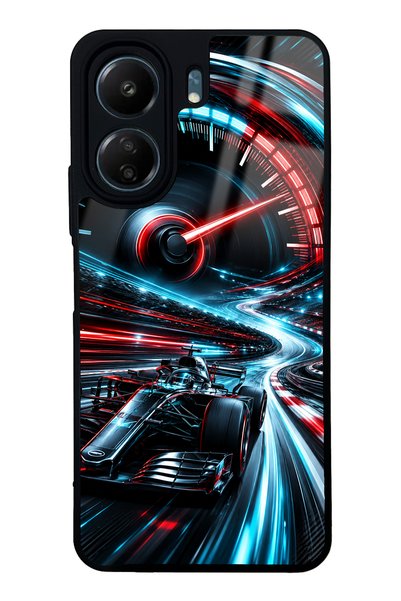 S Mode غطاء هاتف شاومي ريدمي 13C بتصميم فيلوسيتي بلس لامع