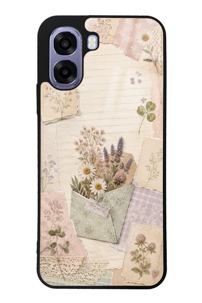 S Mode Oppo A6T Wildflower Diary Design Glossy Phone Case
