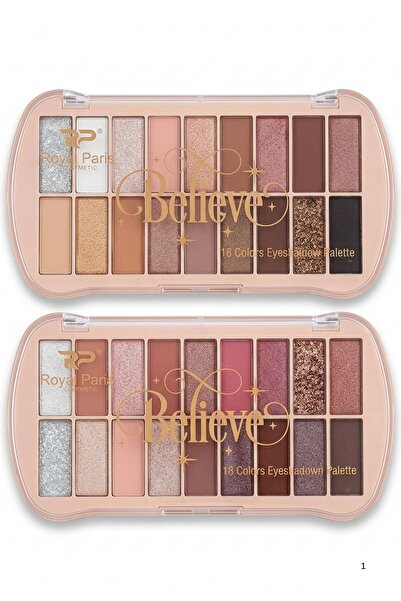 CALIKAN Royal Paris Believe 18 Color Eyeshadow Palette No 01