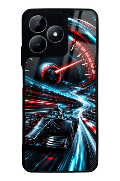 S Mode Realme C53 Velocity Pulse Design Glossy Phone Case