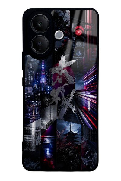 S Mode Vivo V60 Lite Tokyo Motion Design Glossy Phone Case