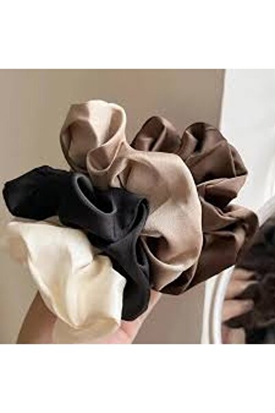OEM set 5 eleganți de păr mari, benzi elastice pentru femei, delicate