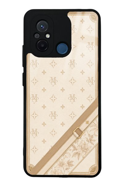 S Mode حافظة هاتف Xiaomi Redmi 12C Maison Ivory Design لامعة