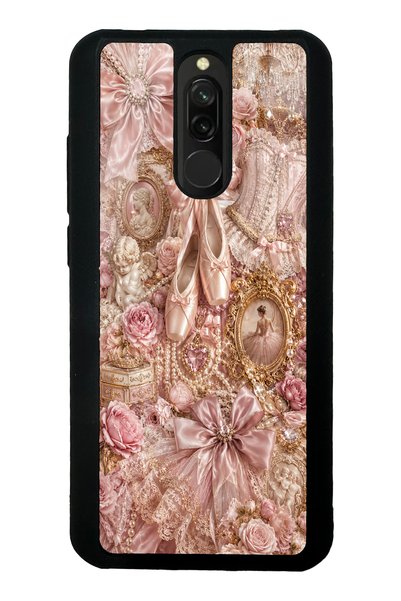 S Mode حافظة هاتف Xiaomi Redmi 8 Angel Ballet بتصميم لامع