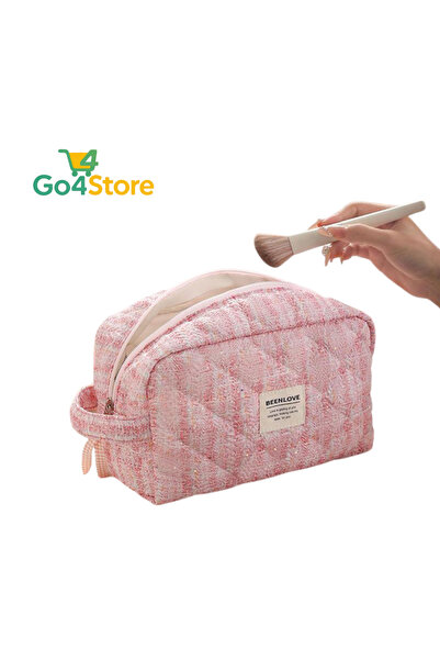 Generic Brand Portfard cosmetic din material textil