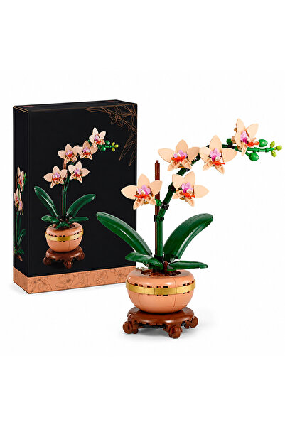 Loz Decorative Orchid Building Blocks Flower Set with Flower Pot Adult Hobby ...