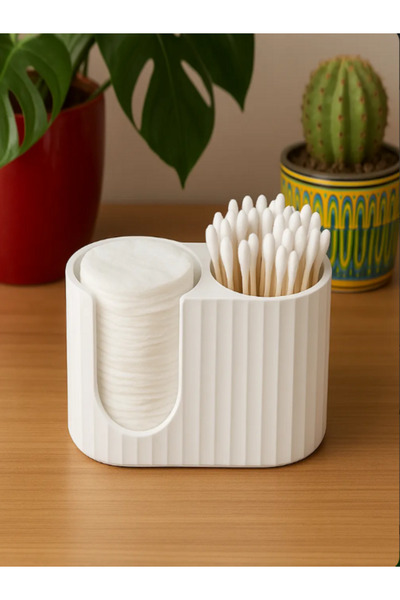 daısydecoratıon Ear Cotton Swabs and Cotton Organizer