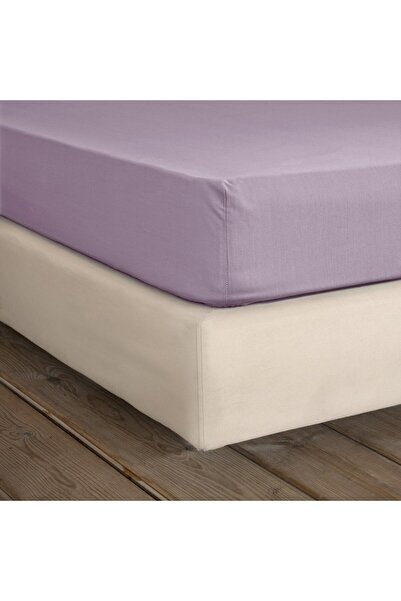 Nima Σεντόνι Μεμονωμένο Unicolors Fitted Pale Mauve Μονό