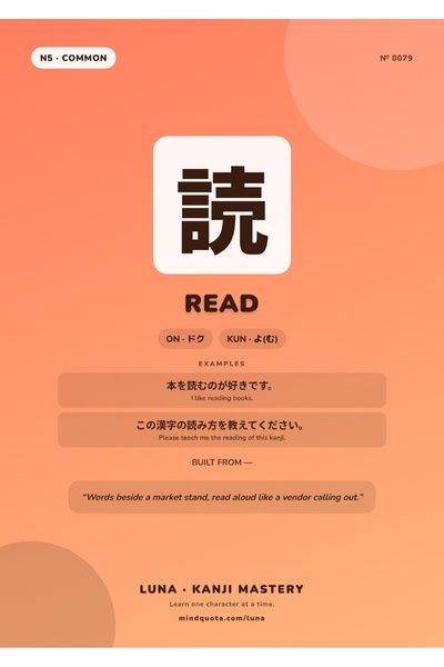 OEM Poster Kanji Citeste, Arta Japoneza Traditionala Caligrafie, Carton 250g, A4