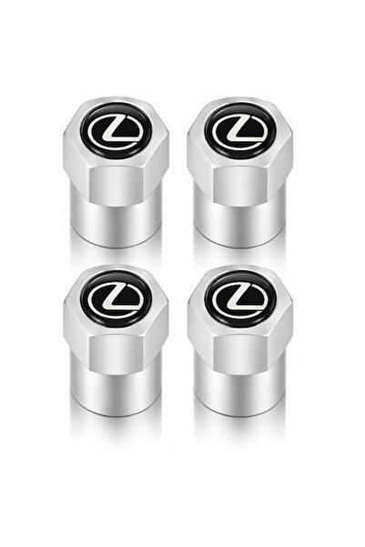 General Store Set de 4 capace de valve auto din aluminiu, Magazinul General S...