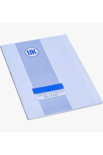 ULAS Aylık Puantaj Defteri 13,5 x20 cm 6 adet