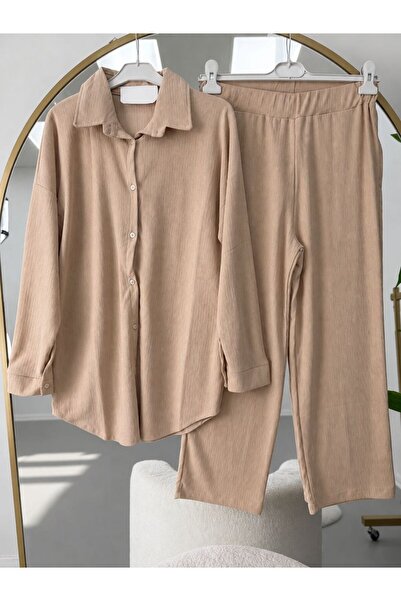 EC MODA Women's Burumuk Pants Hijab Suit