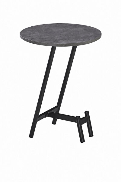 Gharaib Al Tuhaf طاولة خدمة ميلامين دائري S02 DARK GREY