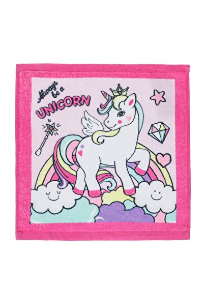 OEM Prosopel copii din bumbac, roz, model eroi, 30x30cm – moale, absorbant și...