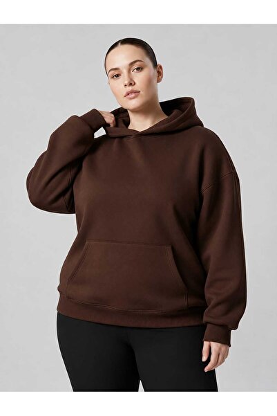 BENROMA 3 Yarn Combed Cotton Plus Size Unisex Sweatshirt Df2