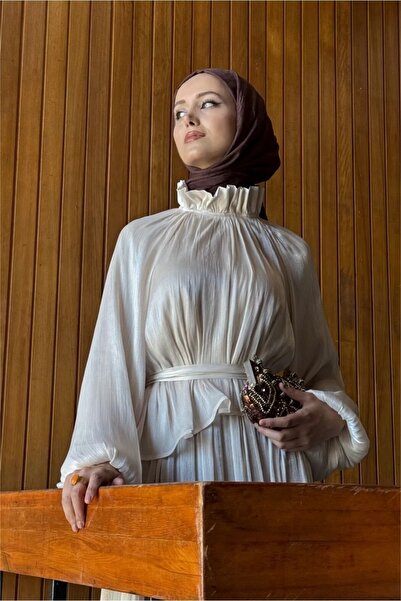 fayaboutique.com Bej Şifon Amour Takım
