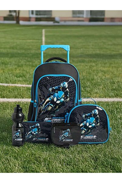 Generic Brand 5pcs School Bag Set for Kids – 5-in-1 Anime School Backpack Set...