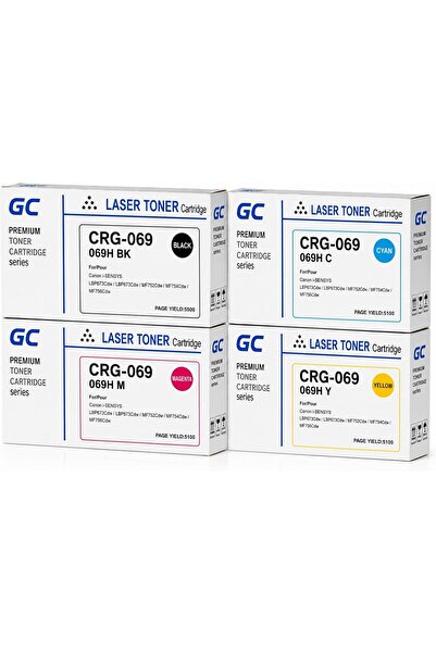 Generic CRG-069 Compatible Toner Cartridge Full Combo Set (CRG-069) for Canon...