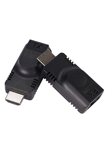 Alfais 6042 Hdmi Extender 60 Metre Cat5e Cat6 Ethernet Kablo Uzatma Uzatıcı Aparatı Adaptör
