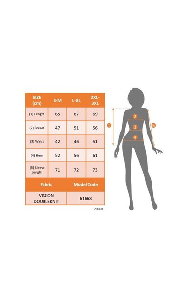 vuvutasarım New Season Long Sleeve Semi Turtleneck Front Ribbed Viscose Women's Two Thread Blouse 61668
