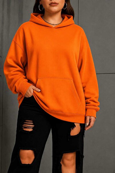 BENROMA 3 Yarn Combed Cotton Plus Size Unisex Sweatshirt Df1