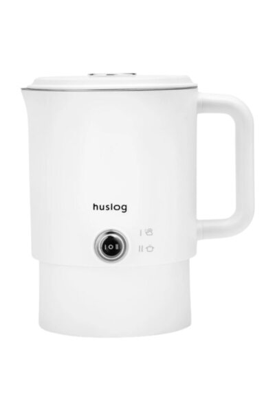 unbranded Fierbător electric de călătorie pliabil 2-în-1, alb, 0,8 L