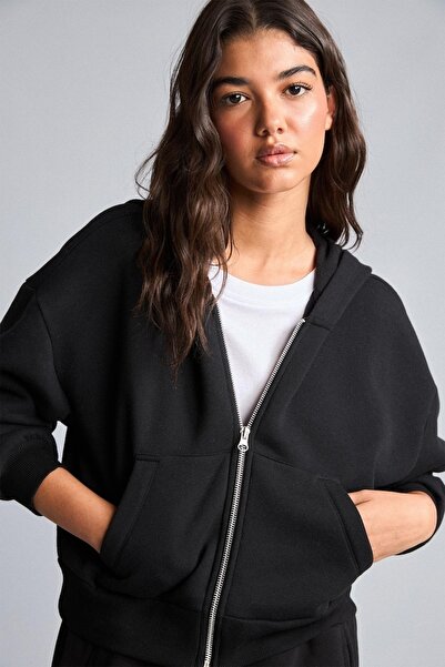 DeFacto Women's Cardigan I2412Ax/Bk81 Black