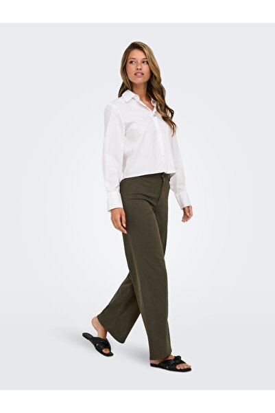 JDY Women's Regular Denim Pants 15341269 Jdyiris Stretch Hw Wide Pant Pnt Noos