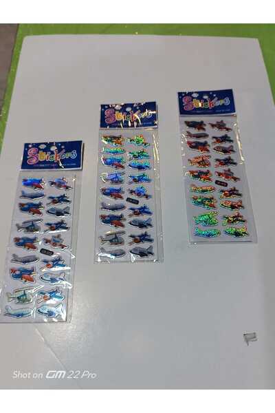 STICKER'S Colorful Sticker 3 Pieces
