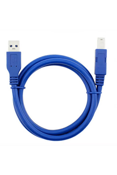 Alfais 4773 Usb 3.0 To Type B Erkek Yazıcı Kablosu 5Gbps Printer Ara Data Kablo 3m